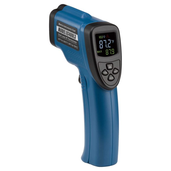 Digital Infrared Thermometer. Dual Laser.