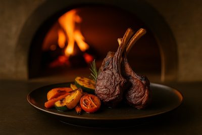 Wood-fired Meats Perfectly Roasted in an Earthstone Oven